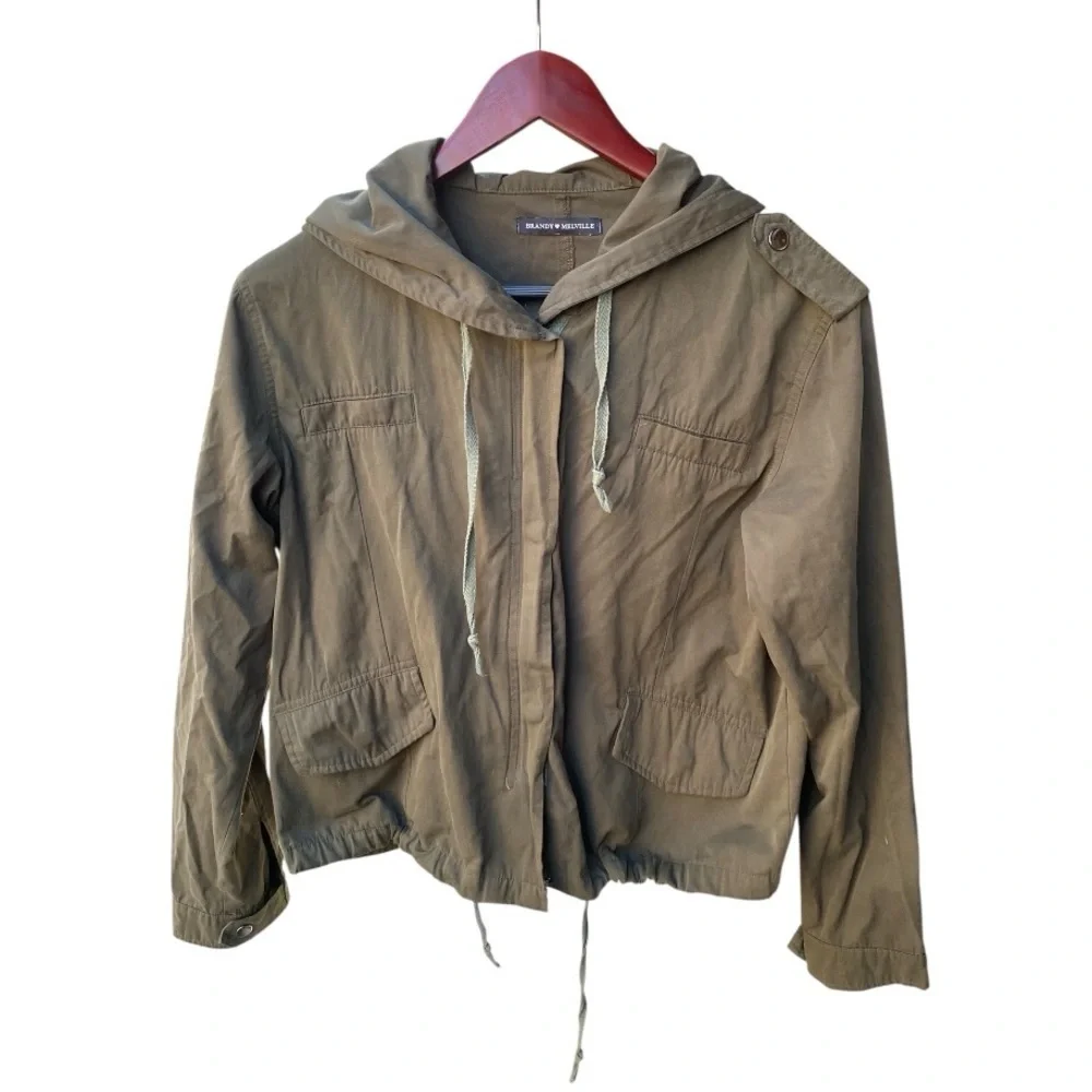 Brandy Melville Military Green Hailey Jacket  I Size: OS